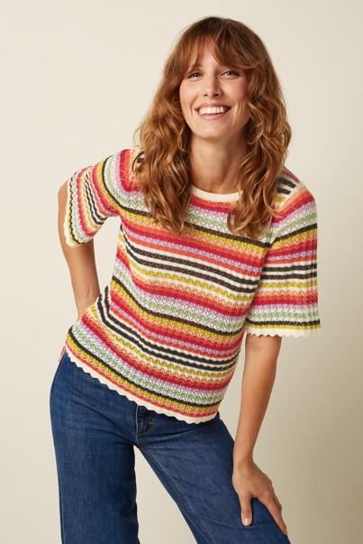 Maree Top Basile Multi Color