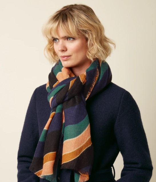 Razzle Scarf Evening Blue