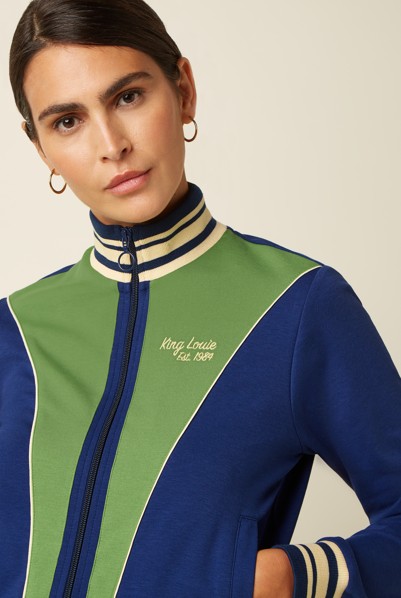 Colorblock coljack Daytona Sweat Beacon Blue