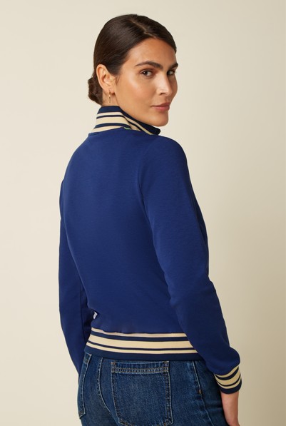 Colorblock coljack Daytona Sweat Beacon Blue