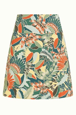 Border Skirt Tamarind Fir Green