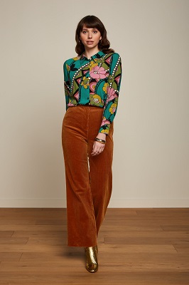 Marcie Pants Corduroy Bombay Brown