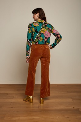 Marcie Pants Corduroy Bombay Brown