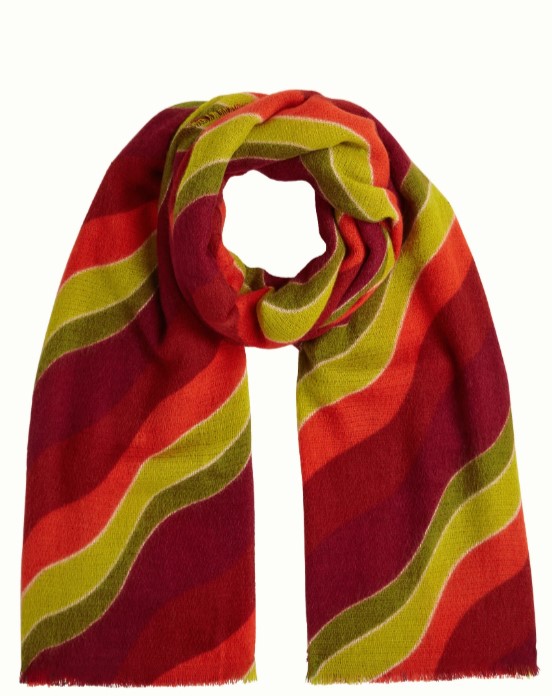Razzle Scarf Rio Red