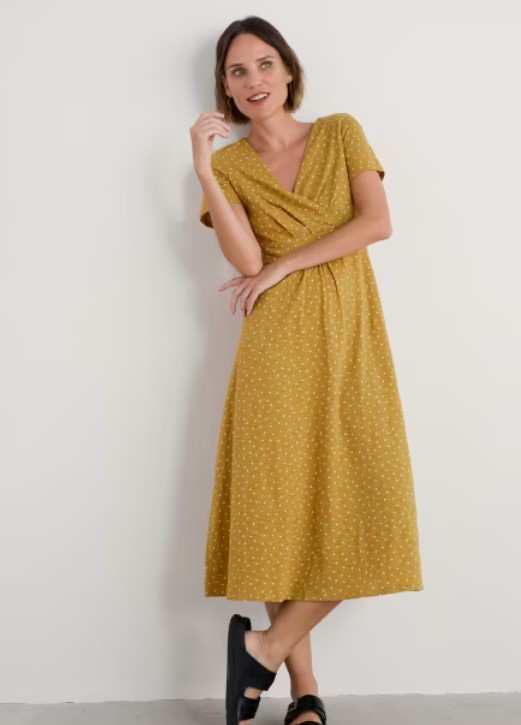 Chapelle Dress Rustic Spot Pear