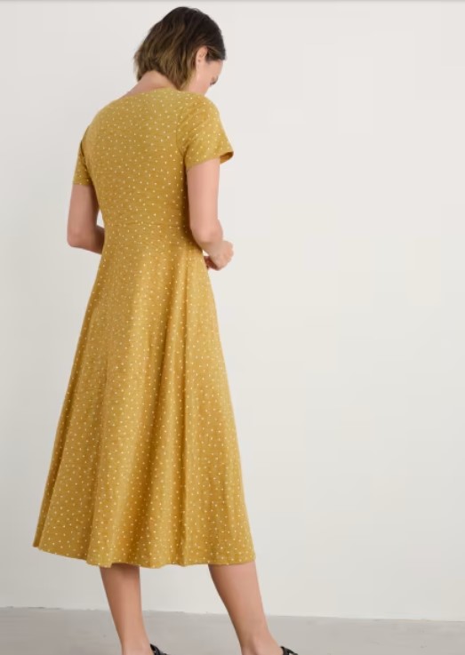 Chapelle Dress Rustic Spot Pear