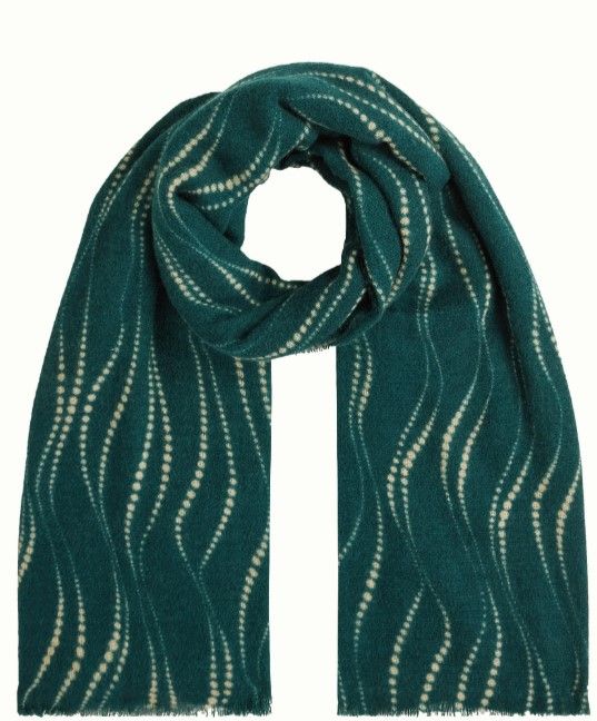 Twirl Scarf Pine Green
