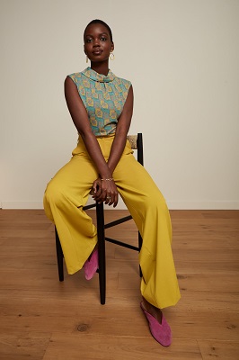 Marlene Pants Timba Koi Yellow