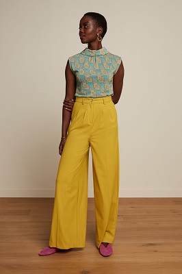 Marlene Pants Timba Koi Yellow