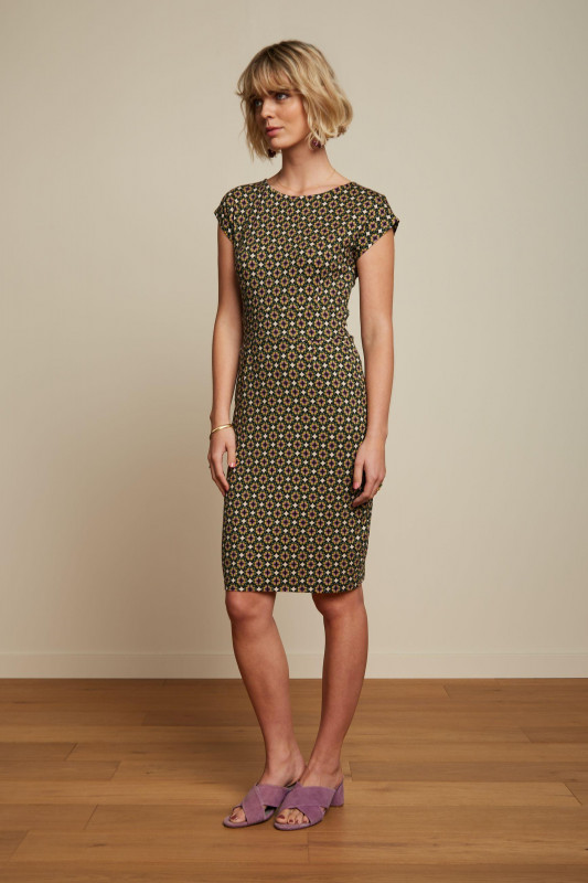 Rose Dress Tortola Jade Green
