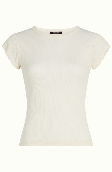 Cath Tee Halo White