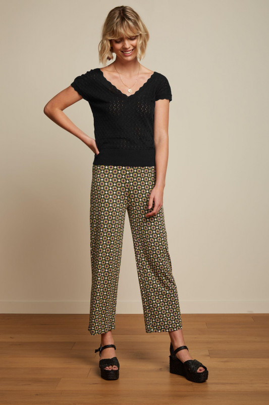 Border Pants Tortola Jade Green