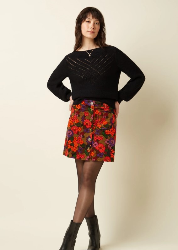 Garbo Mini Skirt Ramone Multi Color