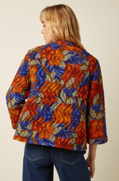 Noor Jacket Maui Summer Fig