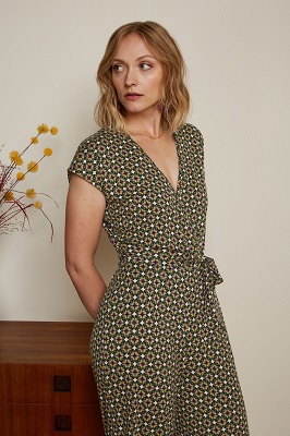 Mary Jumpsuit Tortola Jade Green