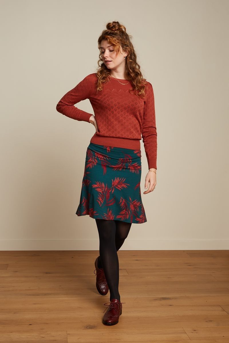 Bella Top Heart Ajor Spicy Brown