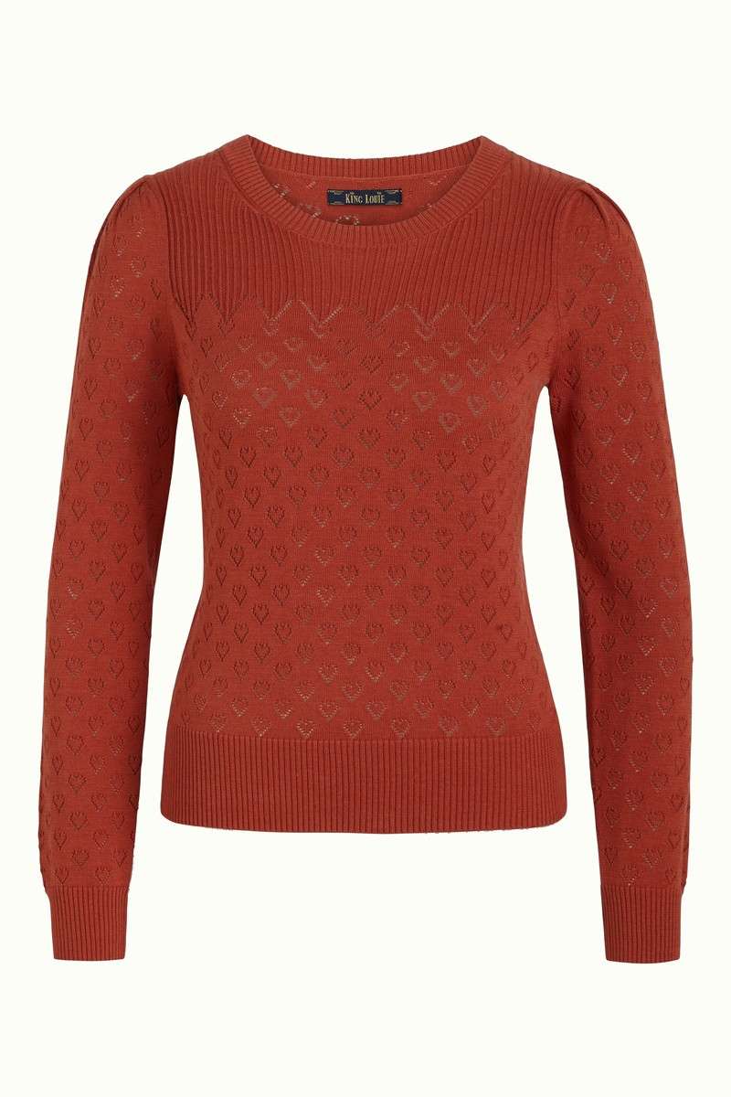 Bella Top Heart Ajor Spicy Brown