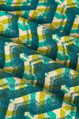 Border palazzo pants Brazza Jasper Green