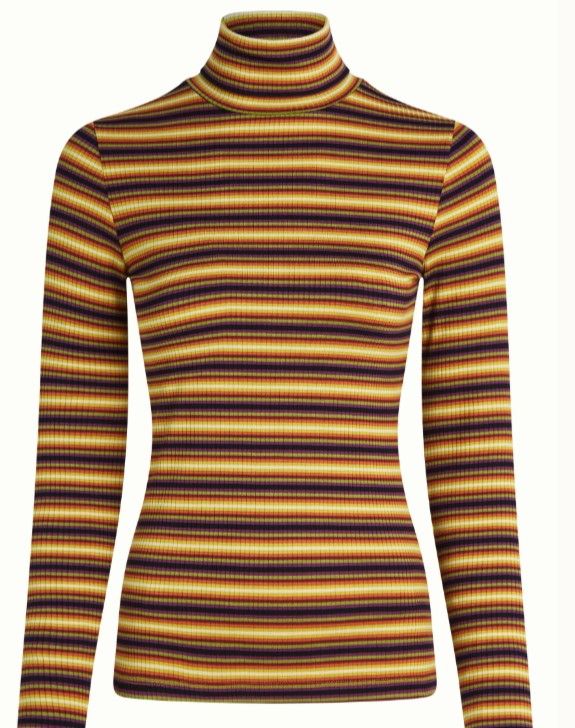 Rollneck Top Eira Stripe