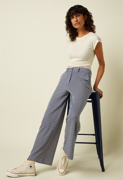 Federica Pants Sloan Mazarine