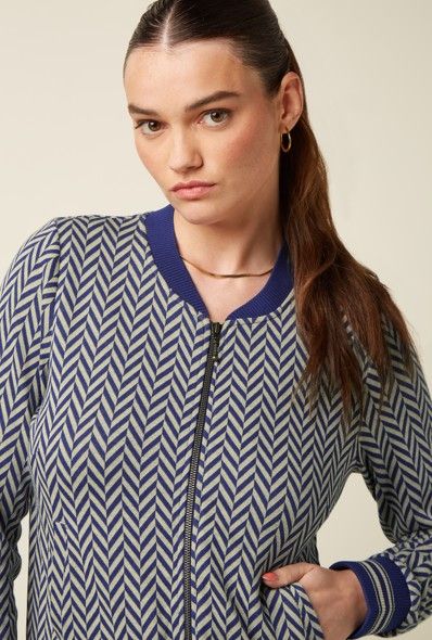 Bessie Jacket Sloan Mazarine