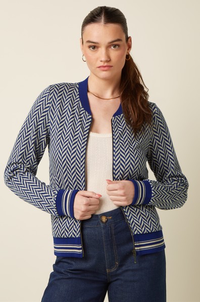 Bessie Jacket Sloan Mazarine