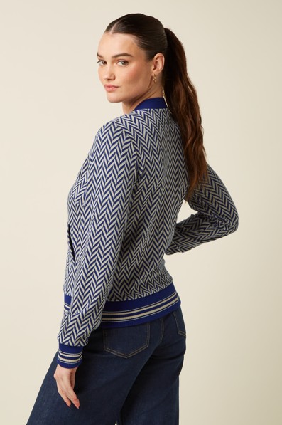 Bessie Jacket Sloan Mazarine