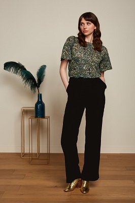 Lizzy Top Glam Dragonfly Green