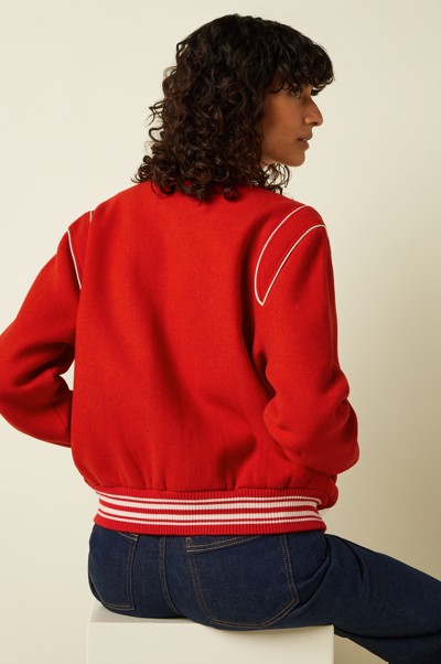 Varsity Jacket Arizona Fire Red