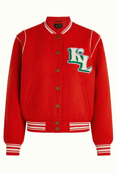 Varsity Jacket Arizona Fire Red