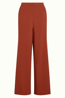 Peppa Pants Woven Crepe Sienna Red