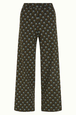 Federica Pants Miller Posey green