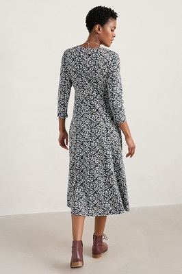 Waterfront Dress Fish Swirl Maritime