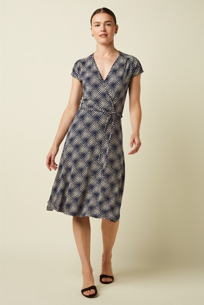 Abigail Dress haven Beacon Blue
