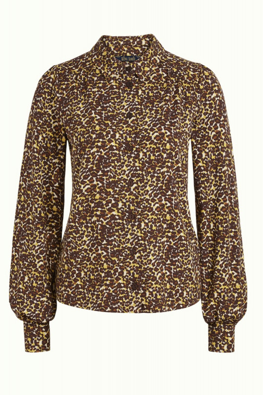 Carina Blouse Hustle Rocky Brown