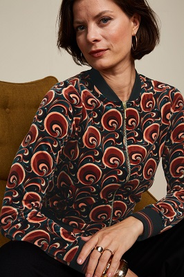 Bessie Jacket Patchouli Pine Green